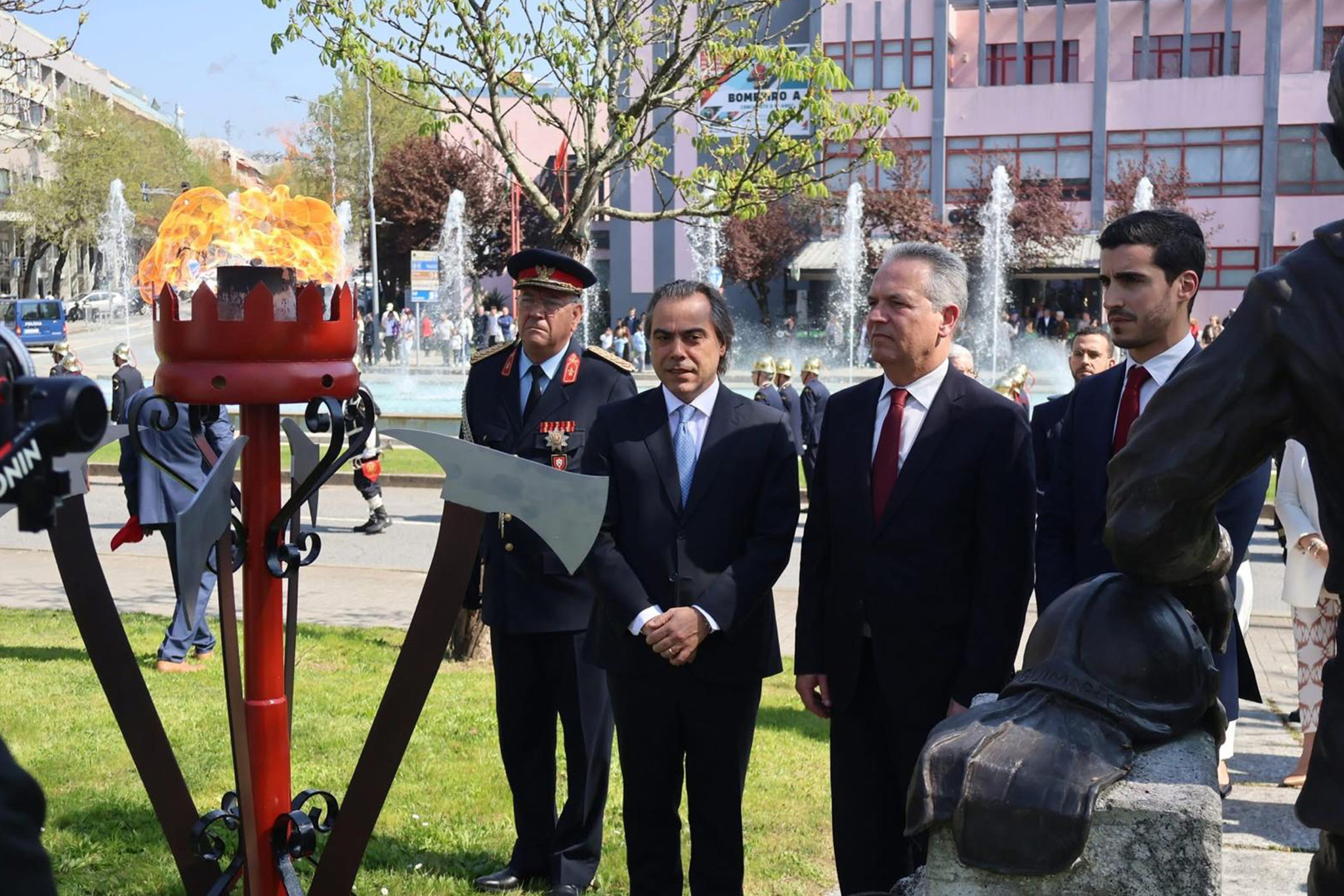 Guimágua presente nas comemorações do 149.º aniversário dos Bombeiros Voluntários de Guimarães 2
